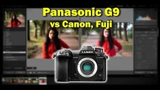 Тест-сравнение Panasonic G9 + Sigma 56 f1.4 VS Canon EOS R VS Fuji X-T20