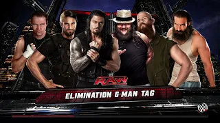 The Shield VS Wyatt Family Elimination match WWE 2K15