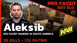 Aleksib NAVI SMURFING on FACEIT 🔥 w/SENER1 (MIRAGE) FACEIT LVL 10 / CSGO POV / Sep 15, 2023