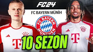 10 SEZON BOYUNCA BAYERN MÜNİHİ YÖNETTİM - REBUİLD REKORU KIRDIM ! EA FC 24 BAYERN MÜNİH REBUİLD