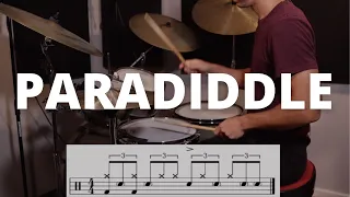 The BEST Type of Paradiddle to Play Grooves With - Quick Drum Lesson
