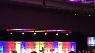 Kevin Conroy  @Raleigh Supercon Talking about Adam West (2018)