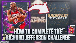 BEATING INVINCIBLES WITH GOLDS MADE EASY! HOW TO GET DARK MATTER RICHARD JEFFERSON! NBA 2K21