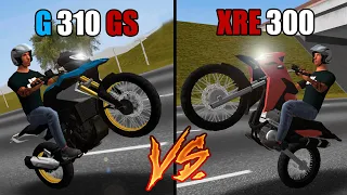 XRE 300 VS G 310 GS! QUAL A MELHOR MOTO PARA O GRAU? - Moto Wheelie 3D
