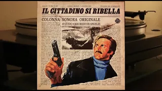 Guido & Maurizio De Angelis - Il Cittadino Si Ribella - vinyl lp album soundtrack - Maurizio Merli