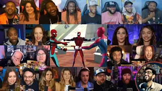 Miles Morales Vs Spider Society Clip Reaction Mashup | Spider-Man: Across the Spider-Verse