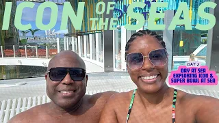 Icon Of The Seas | Exploring Swim & Tonic, Surfside, The Hideaway & More | The Super Bowl On Icon!