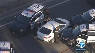 High-speed chase ends in PIT maneuver by Azusa police I ABC7