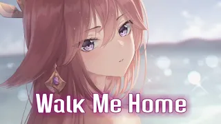 Nightcore - Walk Me Home (Lyrics) (Said The Sky with Illenium & Chelsea Cutler)