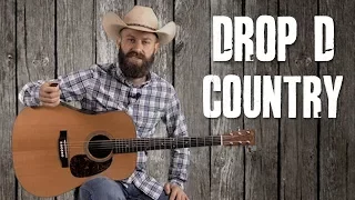 Drop D Country Guitar Riffs - Guitar Lesson