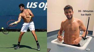 Tennis Training that Matteo Berrettini Incorporates