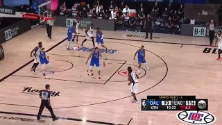 Montrezl Harrell hits the 3 pointer | Clippers vs Mavericks