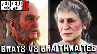 RDR 2 Secrets - The Secrets of Gray and Braithwaite Families. Why do they hate each other? [PC, 4K]