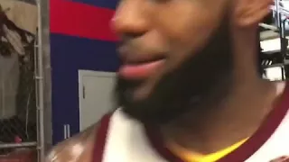 Lebron James interview After Scoring 57 Points vs Wizards November 3rd 2017