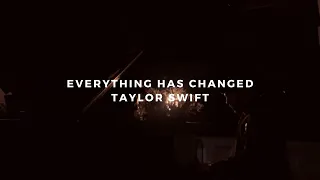 everything has changed: taylor swift (piano rendition)