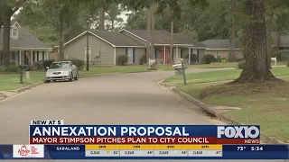 Annexation proposal: Mayor Stimpson pitches annexation plan to city council