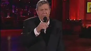 Jerry Lewis sings You'll Never Walk Alone - Telethon 2008