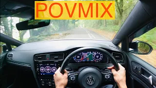 POV.9 | FAST DAY DRIVE MIXED VIEW | VW MK7.5 GOLF R 306HP