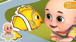 मछली जल की रानी है  - Hindi Rhymes | Hindi kahani | Nursery Rhymes from jugnu Kids