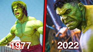 Evolution of HULK Movies (1977 - 2022)