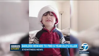 Reward increases to $400,000 in killing of 6-year-old boy on Orange County freeway| ABC7