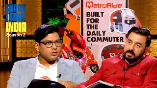 Peyush को AI Based EV Platform ‘MetroRide’ का Valuation लगा High | Inspiring Pitches