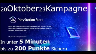 200 Playstation Stars Punkte in unter 5 Minuten