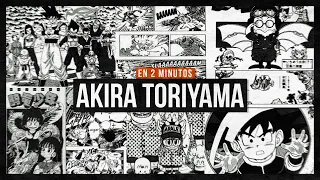 HISTORIA DE AKIRA TORIYAMA EN 2 MINUTOS | CREADOR DE DRAGON BALL Z