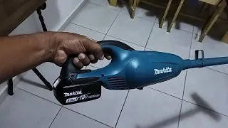 Aspirador de Pó 18v Makita DCL 180, o melhor custo benefício pra quem já tem ferramentas Makita 18v