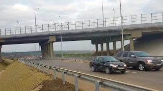 Открытие автомобильного движения, Крымский Мост.