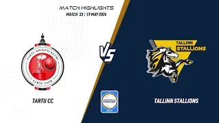 Match 33 - TCC vs TS | Highlights | ECS Estonia, 2024 | 19 May 2024 | ECS24.392