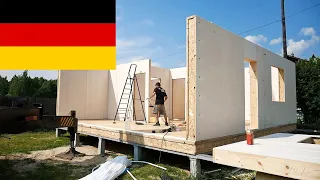 German frame house in 3 days with your own hands. Step-by-step instructions