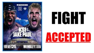 KSI ACCEPTS Jake Paul Fight Offer