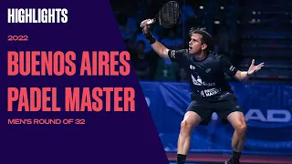 Highlights 🚹  Round of 32 (2) Buenos Aires Padel Master 2022