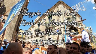 Salita Via Nicolò Zocco - Maria SS. Addolorata - 18/09/2022