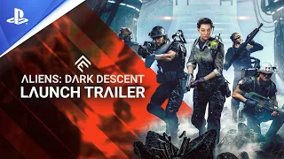 Aliens: Dark Descent - Trailer de lancement - 4K | PS5, PS4