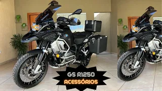 BMW GS R1250 ADV - ACESSÓRIOS ESTÉTICOS E FUNCIONAL