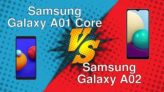 Samsung Galaxy A01 Core vs Samsung Galaxy A02