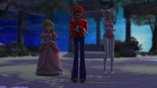 [MMD X Super Mario X FNiA] Mario, Princess Peach, & Mangle Sing 'The Silent Scream'