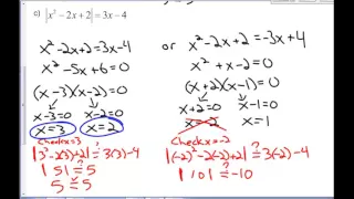 Math 521B Chapter 7 Key Concepts (Absolute Value and Reciprocals) Part 2