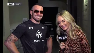 Colby Covington Leaves Laura Sanko Speechless!