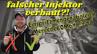 Falscher Injektor im Mercedes W211 OM646?! | Einspritzmengenabgleich | MB Youngtimer Parts