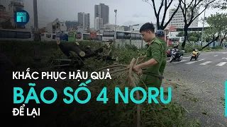 Bão số 4 Noru suy yếu thành áp thấp nhiệt đới, tập trung khắc phục hậu quả | VTC1