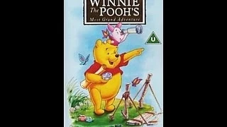 Digitized opening to Winnie the Pooh's Most Grand Adventure (1997 VHS UK)