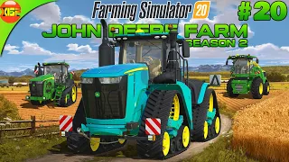 Feeding Hay to My Cows - John Deere Farm FS 20 #20