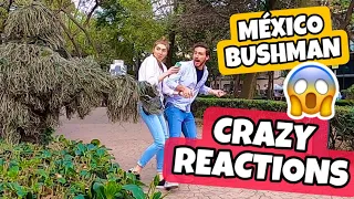 Bushman Prank CRAZY REACTIONS México City 🇲🇽