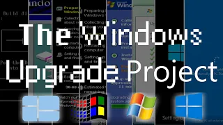 The Windows Upgrade Project - Timelapse of Windows 1.0 - 10