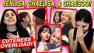 GAYS REACT to BLACKPINK SHIPS: Jenlisa, Chaelisa, & Chaesoo! 😊💕 블랙핑크