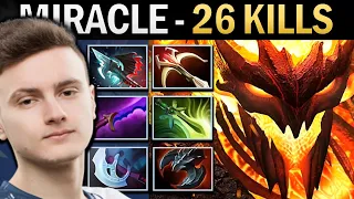 Shadow Fiend Dota Gameplay Miracle with Blade and 26 Kills