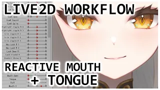 [ LIVE2D WORKFLOW ] Mouth + Tongue